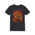 Detroit Haunted City Youth Tee — Halloween Monster Pumpkin Graphic