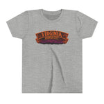 Virginia Haunted City Youth Tee — Halloween Pumpkin Ghosts Tee