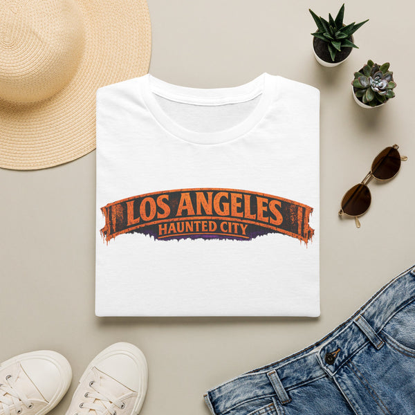 Los Angeles Haunted City T-Shirt — Retro Spooky Tour Tee