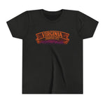 Virginia Haunted City Youth Tee — Halloween Pumpkin Ghosts Tee
