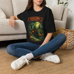 Salem Haunted City T-Shirt — Vintage Witch Moon Halloween Tee