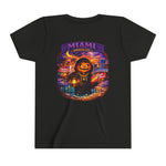 Miami Haunted City Youth Tee – Pumpkin Jack-O'-Lantern Halloween Shirt