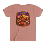 Virginia Haunted City Youth Tee — Halloween Pumpkin Ghosts Tee