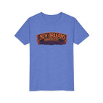 Youth Tee - New Orleans Haunted City Witch Design