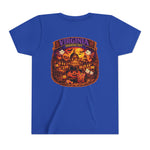 Virginia Haunted City Youth Tee — Halloween Pumpkin Ghosts Tee