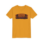 Miami Haunted City Youth Tee – Pumpkin Jack-O'-Lantern Halloween Shirt