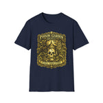 Poison Garden Society T-Shirt — Gothic Skull Botanical Tee