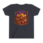 Virginia Haunted City Youth Tee — Halloween Pumpkin Ghosts Tee