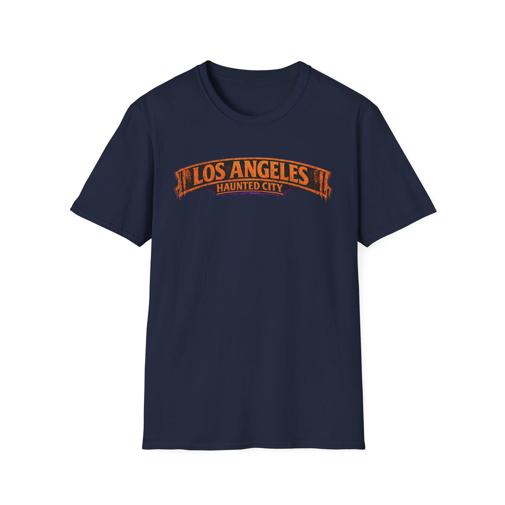 Los Angeles Haunted City T-Shirt — Retro Spooky Tour Tee
