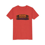 Miami Haunted City Youth Tee – Pumpkin Jack-O'-Lantern Halloween Shirt
