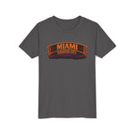 Miami Haunted City Youth Tee – Pumpkin Jack-O'-Lantern Halloween Shirt