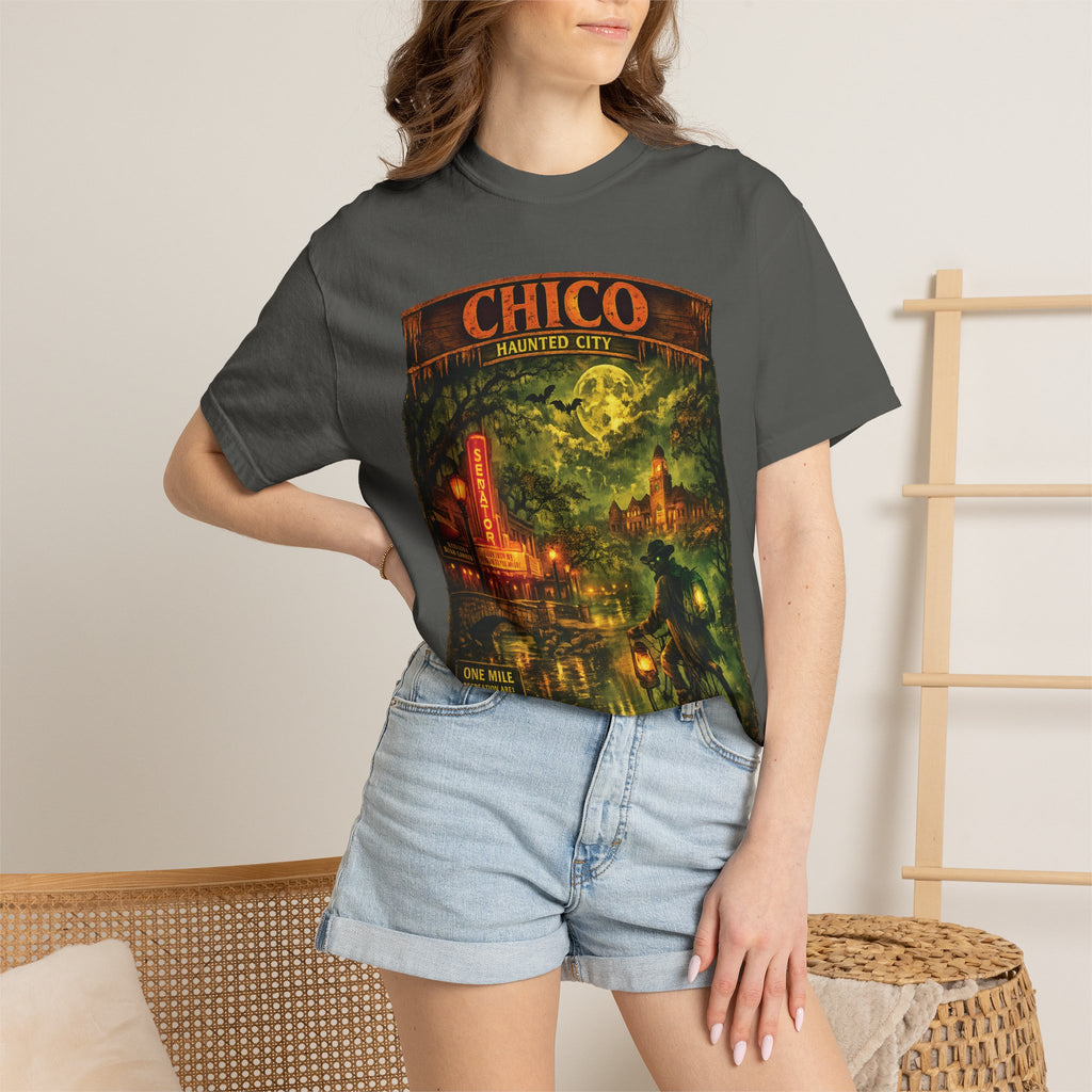 Chico Haunted City Graphic T-Shirt