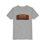 Miami Haunted City Youth Tee – Pumpkin Jack-O'-Lantern Halloween Shirt
