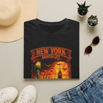 New York Haunted City T-Shirt — Spooky Skyline Graphic Tee