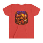 Virginia Haunted City Youth Tee — Halloween Pumpkin Ghosts Tee