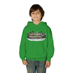Los Angeles Haunted City Youth Hoodie — Spooky Cityscape Pullover
