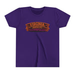 Virginia Haunted City Youth Tee — Halloween Pumpkin Ghosts Tee