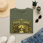Poison Garden Society T-Shirt — Gothic Skull Botanical Tee
