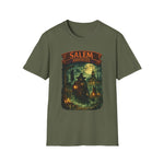 Salem Haunted City T-Shirt — Vintage Witch Moon Halloween Tee
