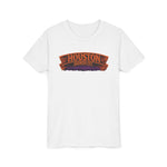 Youth Tee - Houston Haunted City Pumpkin Astronaut Halloween Shirt