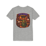 New York Haunted City Youth Tee — Halloween Pumpkin Jack-O'-Lantern Shirt