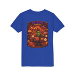 Detroit Haunted City Youth Tee — Halloween Monster Pumpkin Graphic