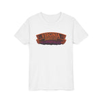 Virginia Haunted City Youth Tee — Halloween Pumpkin Ghosts Tee