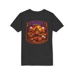 Virginia Haunted City Youth Tee — Halloween Pumpkin Ghosts Tee
