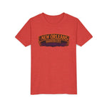 Youth Tee - New Orleans Haunted City Witch Design