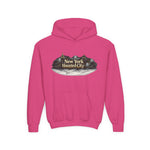 Youth Hoodie – New York Haunted City Vintage Spooky Graphic