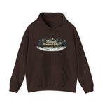 Miami Haunted City Hoodie — Vintage Haunted House Graphic Pullover