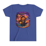 Miami Haunted City Youth Tee – Pumpkin Jack-O'-Lantern Halloween Shirt