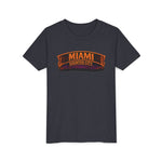 Miami Haunted City Youth Tee – Pumpkin Jack-O'-Lantern Halloween Shirt