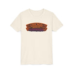Chicago Haunted City Youth Tee — Halloween Pumpkin Skyline Shirt
