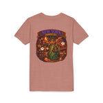 New York Haunted City Youth Tee — Halloween Pumpkin Jack-O'-Lantern Shirt