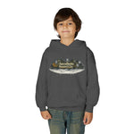 Sacramento Haunted City Youth Hoodie – Spooky Vintage Ghost Graphic