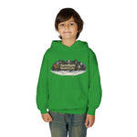 Sacramento Haunted City Youth Hoodie – Spooky Vintage Ghost Graphic