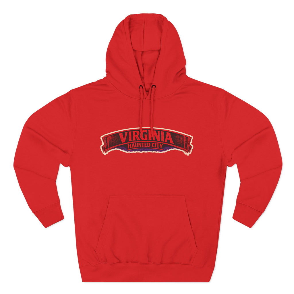 Virginia Haunted City Hoodie — Hampton Roads Gothic Halloween Pullover