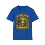 Poison Garden Society T-Shirt — Gothic Skull Botanical Tee