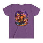 Miami Haunted City Youth Tee – Pumpkin Jack-O'-Lantern Halloween Shirt