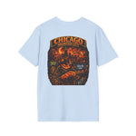 Chicago Haunted City T-Shirt — Vintage Halloween Skyline Tee