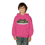 Houston Haunted City Youth Hoodie — Spooky Ghosts Graphic Pullover
