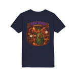 New York Haunted City Youth Tee — Halloween Pumpkin Jack-O'-Lantern Shirt