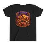 Virginia Haunted City Youth Tee — Halloween Pumpkin Ghosts Tee
