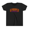 Chicago Haunted City Youth Tee — Halloween Pumpkin Skyline Shirt