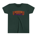 Youth Tee - Houston Haunted City Pumpkin Astronaut Halloween Shirt