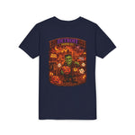 Detroit Haunted City Youth Tee — Halloween Monster Pumpkin Graphic
