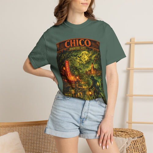 Chico Haunted City Graphic T-Shirt