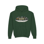 Sacramento Haunted City Youth Hoodie – Spooky Vintage Ghost Graphic